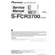 PIONEER S-FCR3700 Manual de Servicio