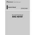 PIONEER AVIC-HD1BT/EW5 Instrukcja Obsługi