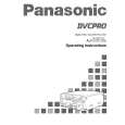 PANASONIC AJ-D850AP Instrukcja Obsługi