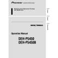 PIONEER DEH-P5450/XM/ES Manual de Usuario
