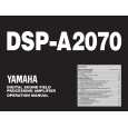 YAMAHA DSP-A2070 Manual de Usuario