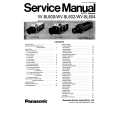PANASONIC WVBL602 Instrukcja Serwisowa