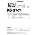 PIONEER PD-S707/MY Instrukcja Serwisowa