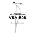 PIONEER VSA-E08/HV Instrukcja Obsługi