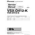 PIONEER VSX-D412-S/KCXJI Instrukcja Serwisowa