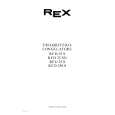 REX-ELECTROLUX RFG25S Instrukcja Obsługi