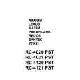AXXION RC-4121PST Instrukcja Serwisowa