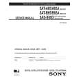 SONY SAT-A65A Instrukcja Serwisowa