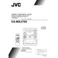 JVC CA-MXJ700US Instrukcja Obsługi