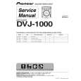 PIONEER DVJ-1000/WYXJ5 Instrukcja Serwisowa