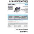 SONY DCR-DVD100 LEVEL2 Instrukcja Serwisowa