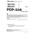 PIONEER PDP-S58/XTW/E5 Instrukcja Serwisowa