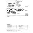 PIONEER CDX-1250UC Instrukcja Serwisowa