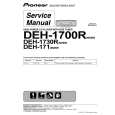 PIONEER DEH-1730R/XM/EW Manual de Servicio