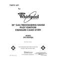 WHIRLPOOL SF0100SRW6 Catálogo de piezas