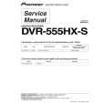 PIONEER DVR-555HX-S/WYXK5 Manual de Servicio