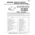 SHARP PG-M20X Manual de Servicio