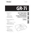 TEAC GR7I Manual de Usuario