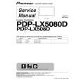 PIONEER PDP-LX5080W/YVIXK5 Instrukcja Serwisowa