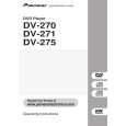 PIONEER DV-270-S/KUXCN/CA Manual de Usuario