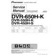 PIONEER DVR-550H-S/TAXV5 Manual de Servicio