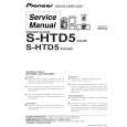 PIONEER X-HTD5/DDXJ/RB Manual de Servicio