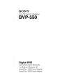 SONY BVP-550P Manual de Servicio
