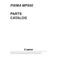CANON PIXMA MP950 Catálogo de piezas