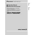 PIONEER DEH-P8850MP/XN/ES Instrukcja Obsługi