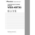 PIONEER VSX-49TXI/KU/CA Manual de Usuario