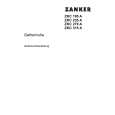 ZANKER ZKC315A Manual de Usuario