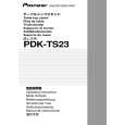 PIONEER PDK-TS23 Manual de Usuario