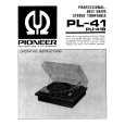 PIONEER PL-41B Instrukcja Obsługi