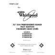 WHIRLPOOL SF300BSRW4 Catálogo de piezas