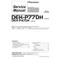 PIONEER DEH-P77DHX1M Manual de Servicio