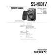 SONY SS-H801V Manual de Servicio