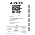 ALPINE CDE-9802RB Instrukcja Serwisowa