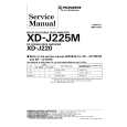 PIONEER XD-J220 Manual de Servicio