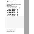 PIONEER VSX-D812-S/MYXJIEW Instrukcja Obsługi