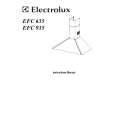 ELECTROLUX EFC935X/A Manual de Usuario