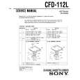 SONY CFD-112L Manual de Servicio