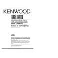 KENWOOD KDCC604 Instrukcja Obsługi