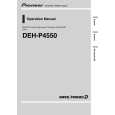 PIONEER DEH-P4550/XM/ES Manual de Usuario