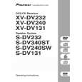 PIONEER XV-DV232/WVXJ Manual de Usuario