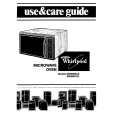 WHIRLPOOL MW8900XS3 Manual de Usuario