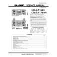 SHARP CDBA160H Manual de Servicio
