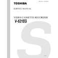 TOSHIBA V-621EG Manual de Servicio