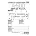YAMAHA A500 Manual de Servicio