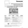 PANASONIC PT44LCX65 Manual de Usuario