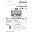 PANASONIC PT56DLX76 Manual de Usuario